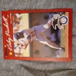 1990 donRuss Kirby Puckett error card